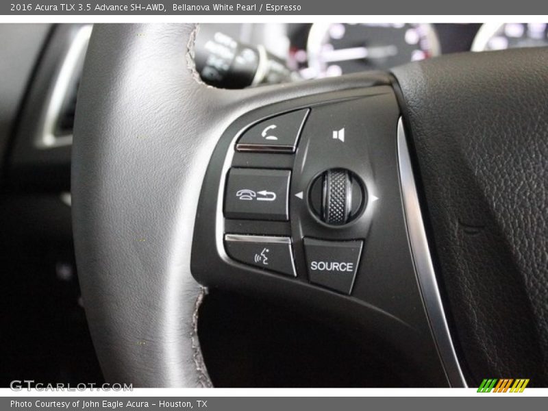 Bellanova White Pearl / Espresso 2016 Acura TLX 3.5 Advance SH-AWD