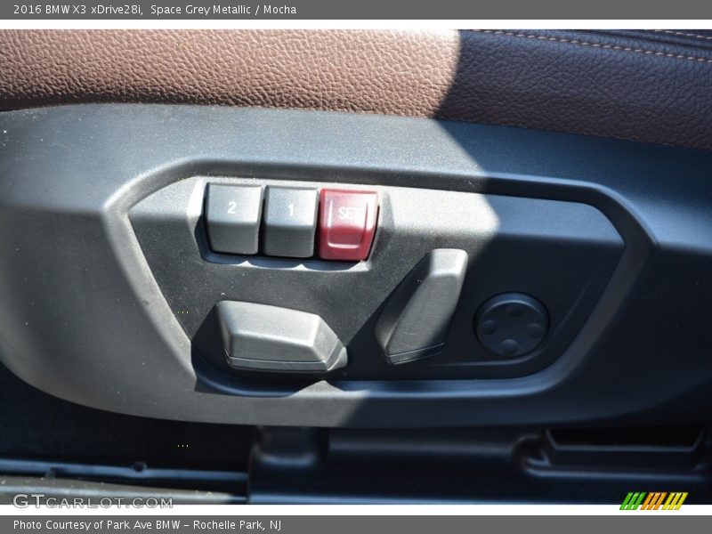 Space Grey Metallic / Mocha 2016 BMW X3 xDrive28i