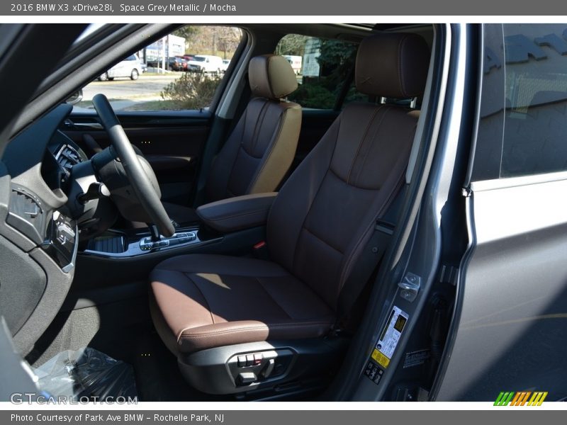 Space Grey Metallic / Mocha 2016 BMW X3 xDrive28i