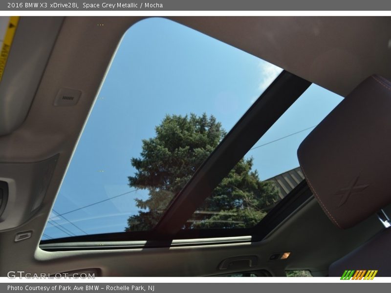 Space Grey Metallic / Mocha 2016 BMW X3 xDrive28i