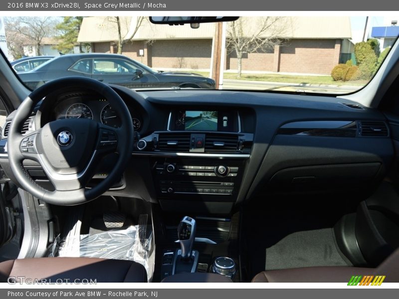 Space Grey Metallic / Mocha 2016 BMW X3 xDrive28i