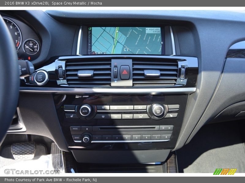 Space Grey Metallic / Mocha 2016 BMW X3 xDrive28i