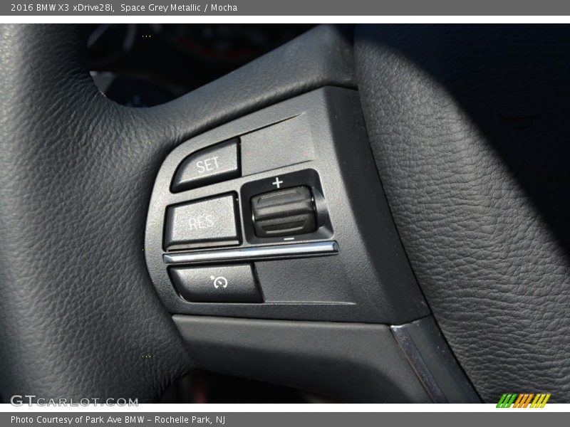 Space Grey Metallic / Mocha 2016 BMW X3 xDrive28i