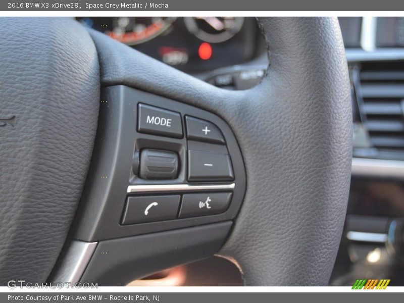 Space Grey Metallic / Mocha 2016 BMW X3 xDrive28i