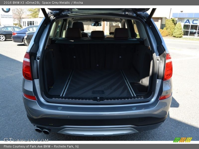 Space Grey Metallic / Mocha 2016 BMW X3 xDrive28i