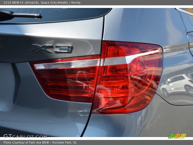 Space Grey Metallic / Mocha 2016 BMW X3 xDrive28i