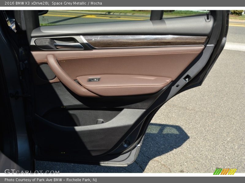Space Grey Metallic / Mocha 2016 BMW X3 xDrive28i