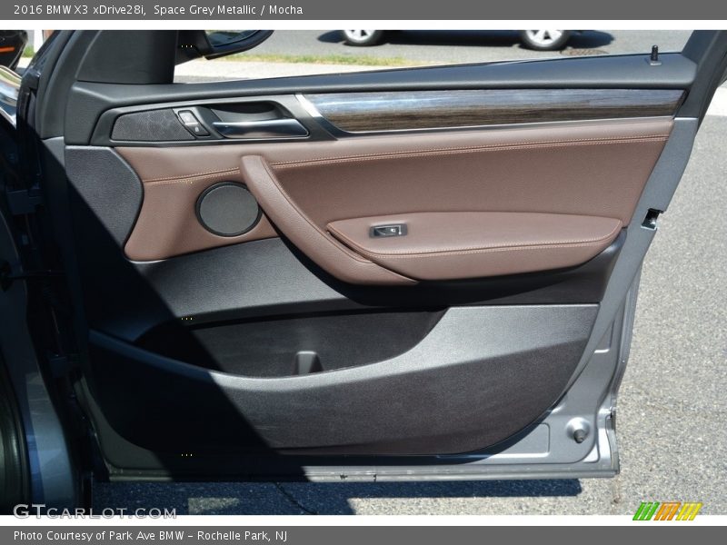 Space Grey Metallic / Mocha 2016 BMW X3 xDrive28i