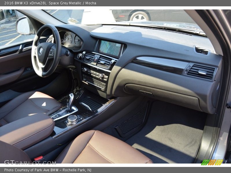 Space Grey Metallic / Mocha 2016 BMW X3 xDrive28i