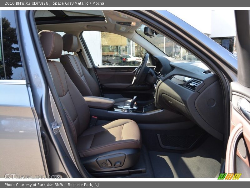 Space Grey Metallic / Mocha 2016 BMW X3 xDrive28i