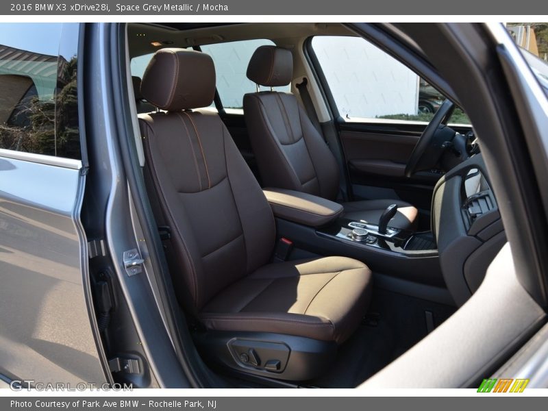 Space Grey Metallic / Mocha 2016 BMW X3 xDrive28i