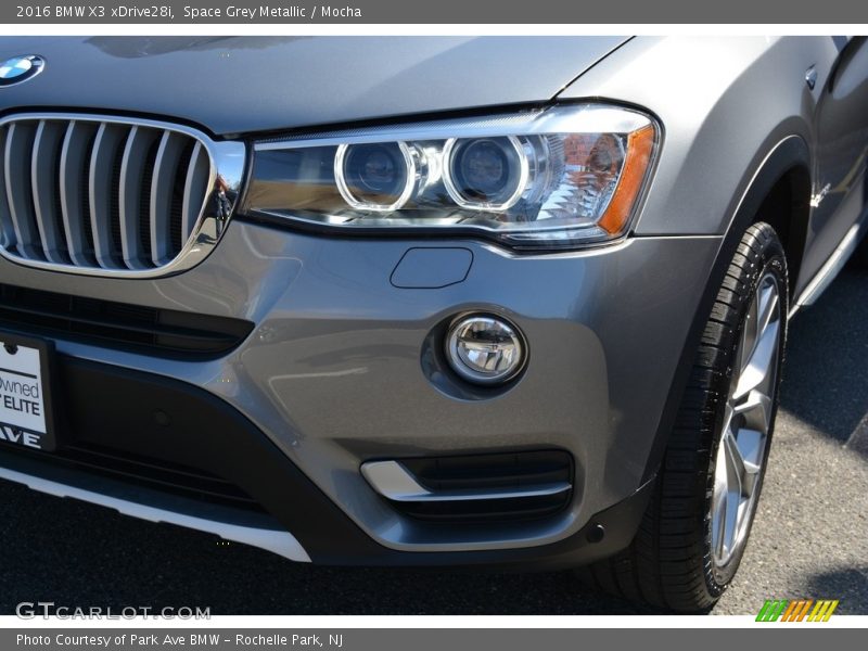 Space Grey Metallic / Mocha 2016 BMW X3 xDrive28i