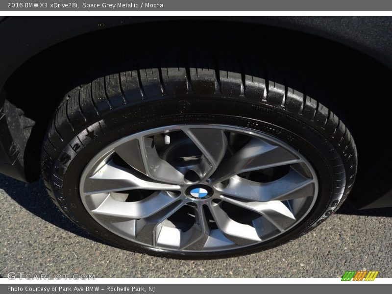 Space Grey Metallic / Mocha 2016 BMW X3 xDrive28i