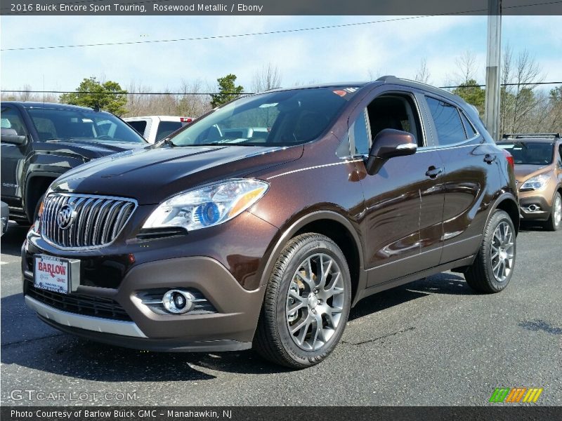 Rosewood Metallic / Ebony 2016 Buick Encore Sport Touring