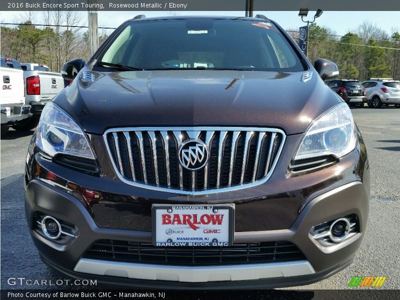 Rosewood Metallic / Ebony 2016 Buick Encore Sport Touring