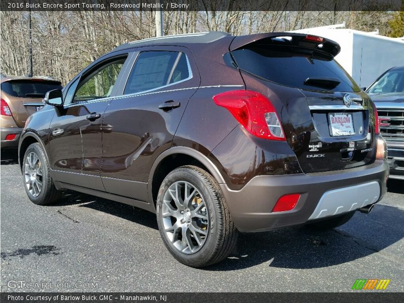 Rosewood Metallic / Ebony 2016 Buick Encore Sport Touring