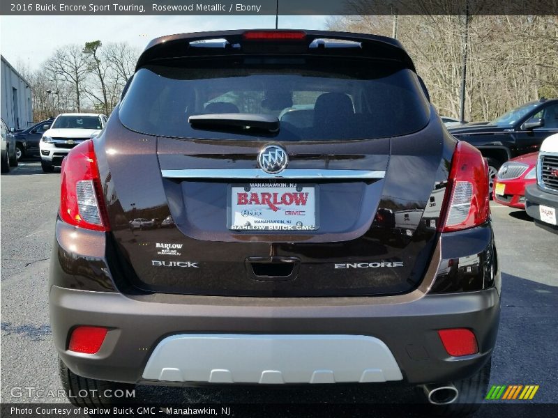 Rosewood Metallic / Ebony 2016 Buick Encore Sport Touring