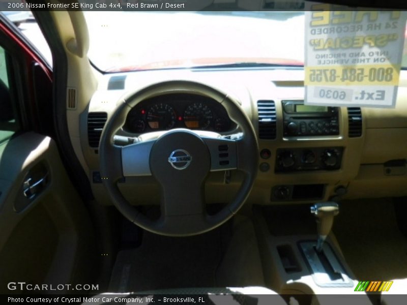 Red Brawn / Desert 2006 Nissan Frontier SE King Cab 4x4