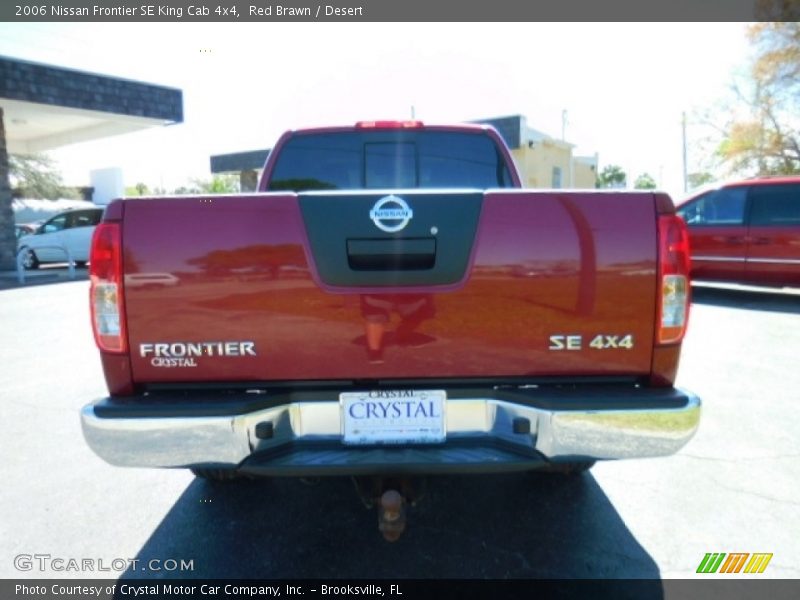Red Brawn / Desert 2006 Nissan Frontier SE King Cab 4x4