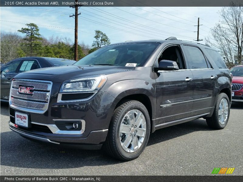 Front 3/4 View of 2016 Acadia Denali AWD