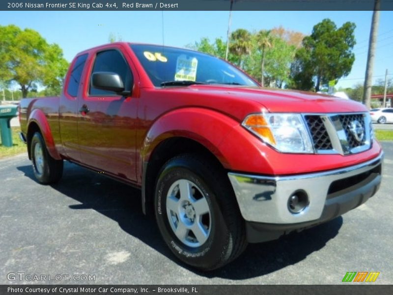 Red Brawn / Desert 2006 Nissan Frontier SE King Cab 4x4