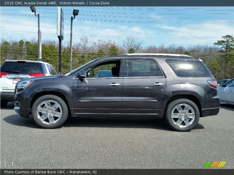  2016 Acadia Denali AWD Iridium Metallic