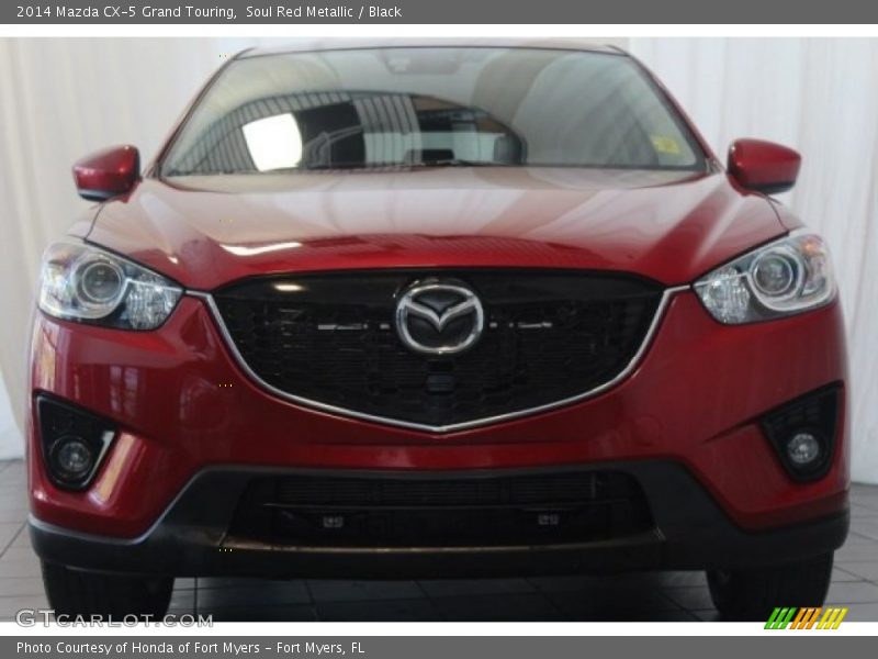 Soul Red Metallic / Black 2014 Mazda CX-5 Grand Touring