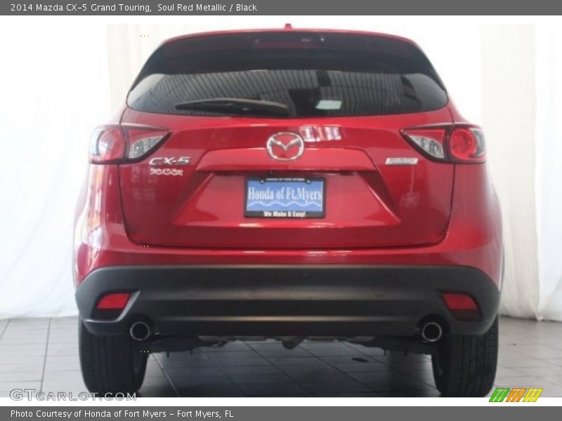 Soul Red Metallic / Black 2014 Mazda CX-5 Grand Touring