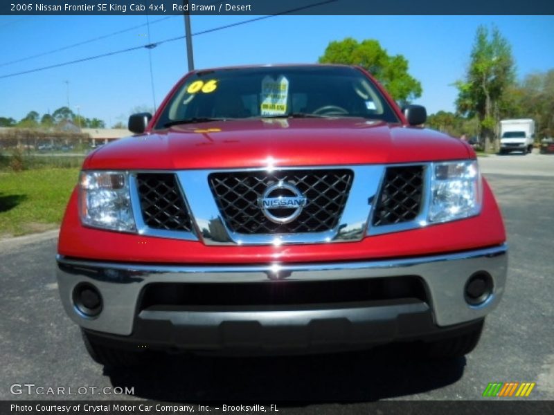 Red Brawn / Desert 2006 Nissan Frontier SE King Cab 4x4