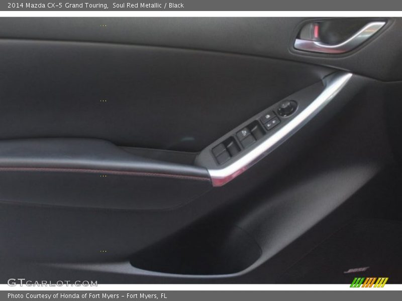 Soul Red Metallic / Black 2014 Mazda CX-5 Grand Touring