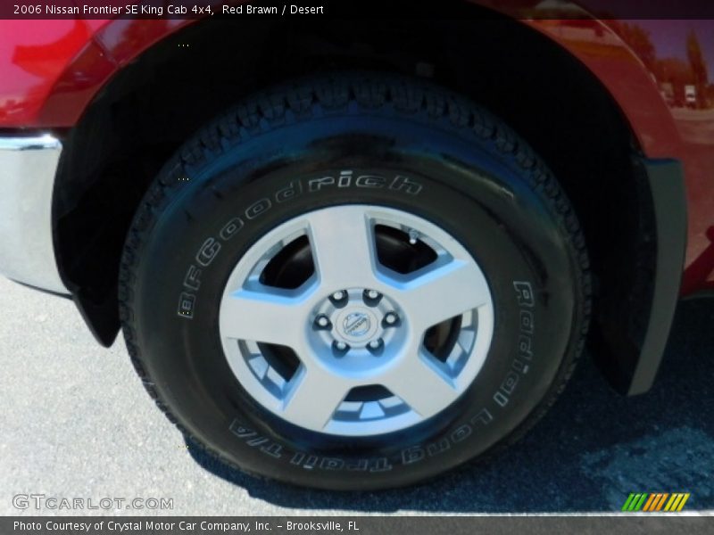 Red Brawn / Desert 2006 Nissan Frontier SE King Cab 4x4