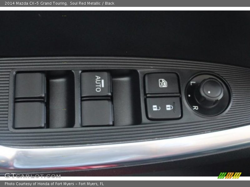 Soul Red Metallic / Black 2014 Mazda CX-5 Grand Touring