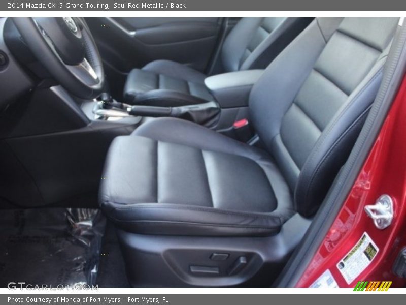 Soul Red Metallic / Black 2014 Mazda CX-5 Grand Touring