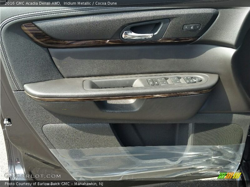 Iridium Metallic / Cocoa Dune 2016 GMC Acadia Denali AWD