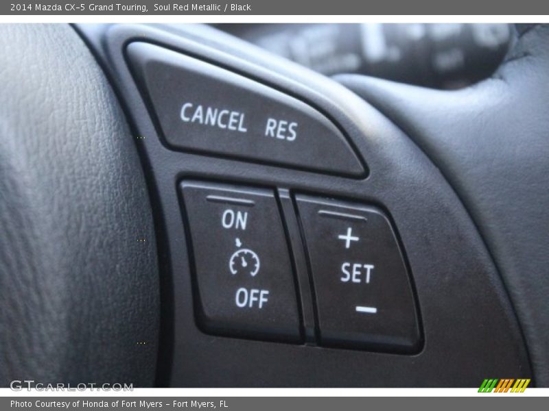 Soul Red Metallic / Black 2014 Mazda CX-5 Grand Touring