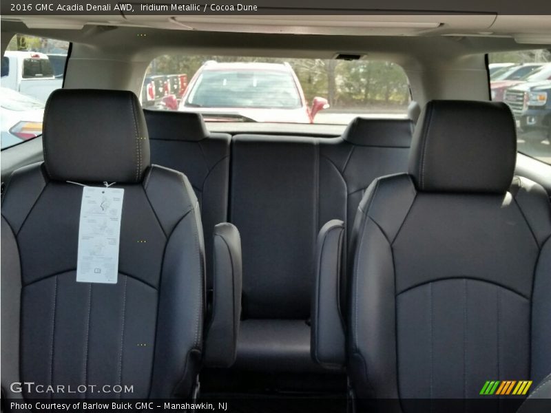 Iridium Metallic / Cocoa Dune 2016 GMC Acadia Denali AWD