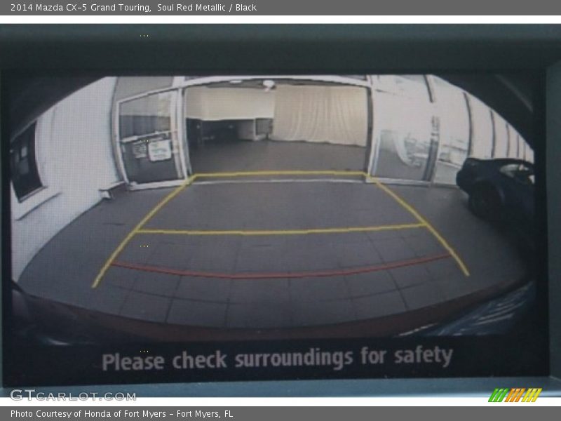 Soul Red Metallic / Black 2014 Mazda CX-5 Grand Touring
