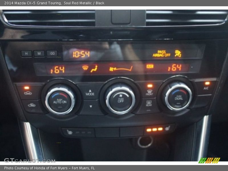 Soul Red Metallic / Black 2014 Mazda CX-5 Grand Touring