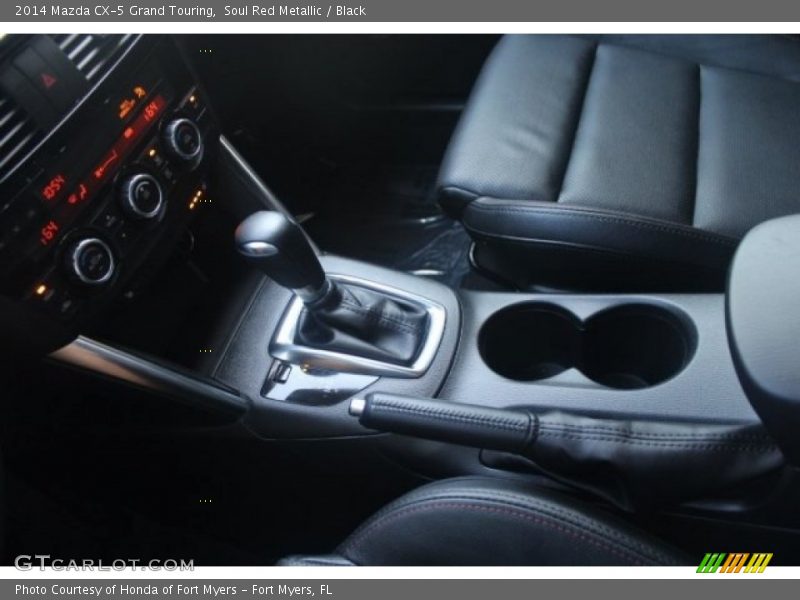 Soul Red Metallic / Black 2014 Mazda CX-5 Grand Touring