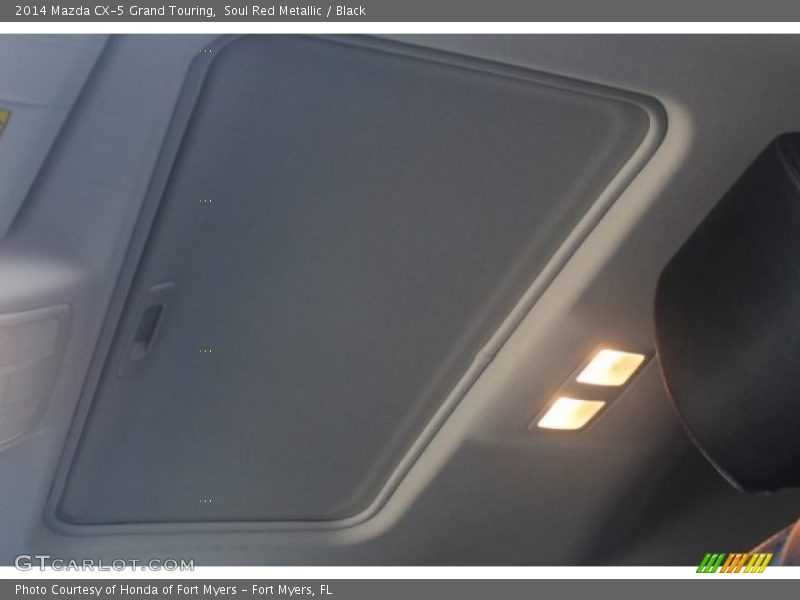 Soul Red Metallic / Black 2014 Mazda CX-5 Grand Touring