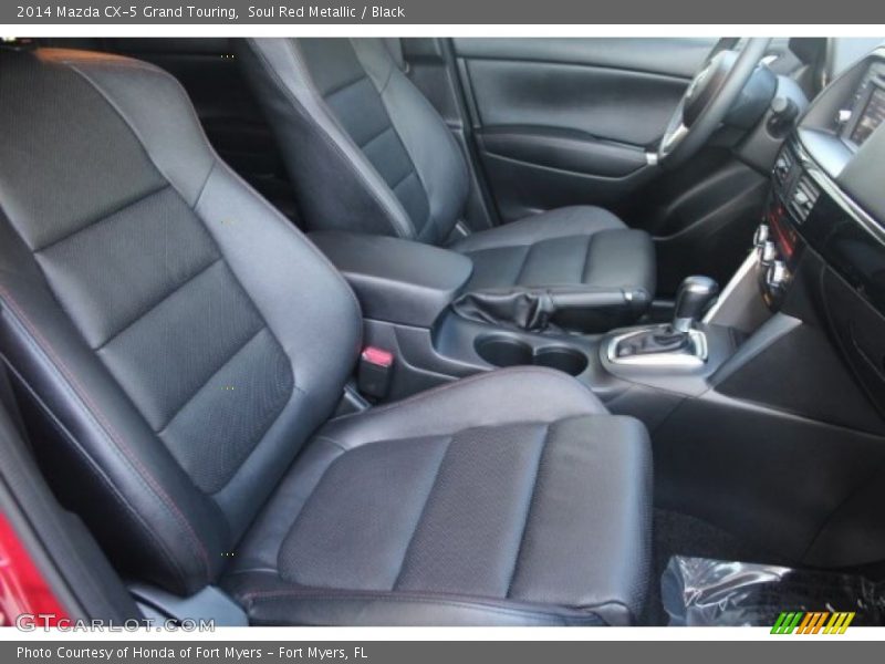 Soul Red Metallic / Black 2014 Mazda CX-5 Grand Touring
