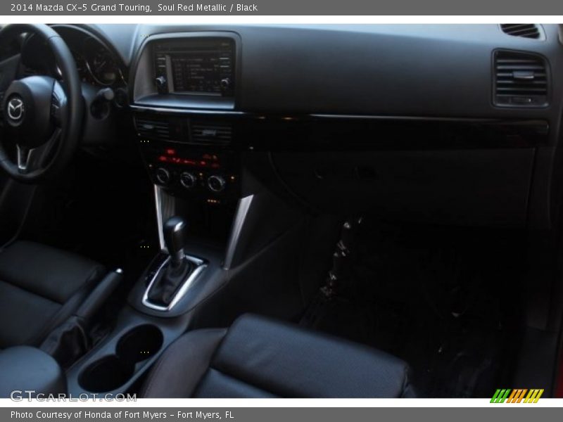 Soul Red Metallic / Black 2014 Mazda CX-5 Grand Touring