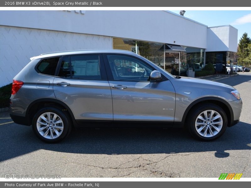 Space Grey Metallic / Black 2016 BMW X3 xDrive28i