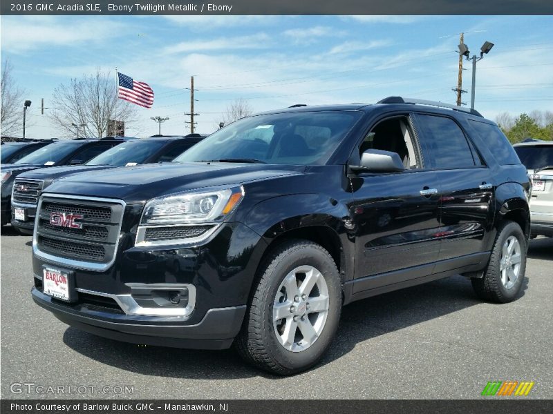 Ebony Twilight Metallic / Ebony 2016 GMC Acadia SLE