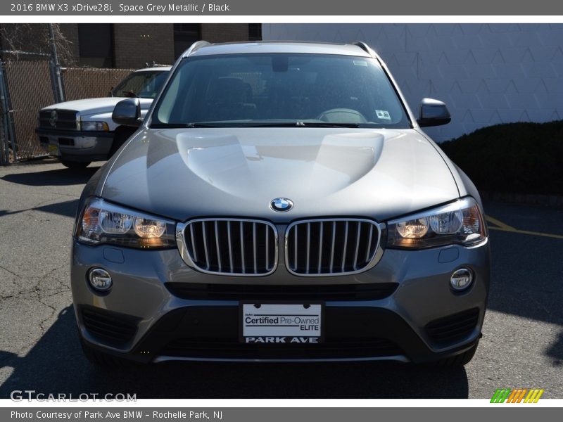 Space Grey Metallic / Black 2016 BMW X3 xDrive28i