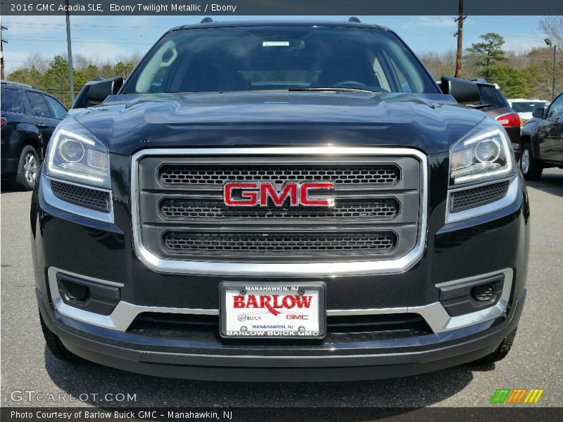 Ebony Twilight Metallic / Ebony 2016 GMC Acadia SLE