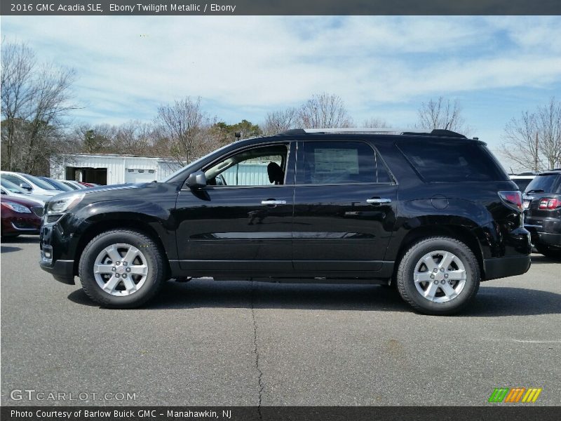 Ebony Twilight Metallic / Ebony 2016 GMC Acadia SLE