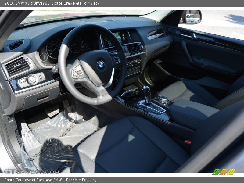 Space Grey Metallic / Black 2016 BMW X3 xDrive28i