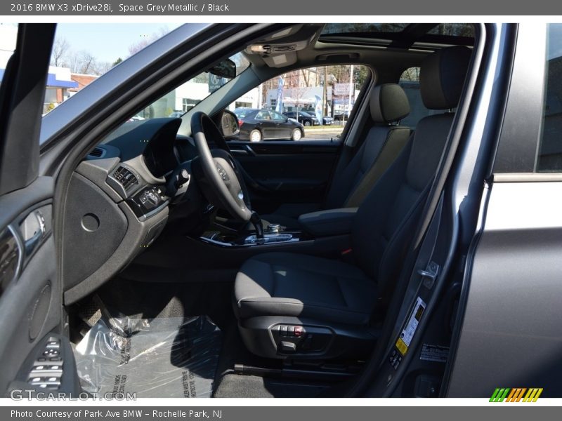 Space Grey Metallic / Black 2016 BMW X3 xDrive28i