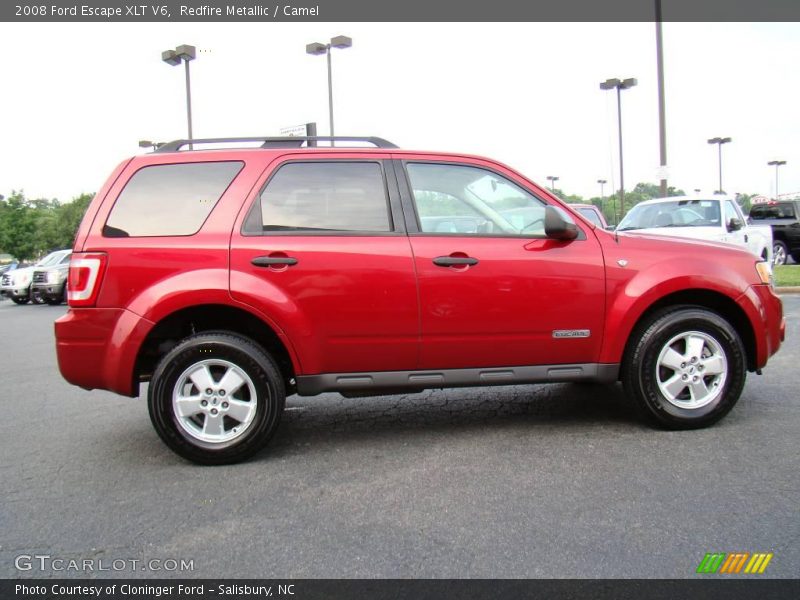 Redfire Metallic / Camel 2008 Ford Escape XLT V6